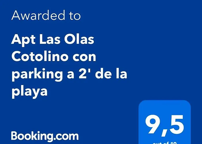 Olas Cotolino Con Parking A 2' De La Playa *